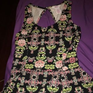 Summery peplum top